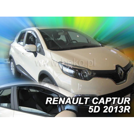 RENAULT CAPTUR I 5D 2013-2019 FAIRINGS (ONLY FRONT DEFLECTORS)