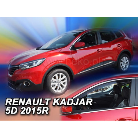 CARENADOS RENAULT KADJAR 5D 2015- (SÓLO DEFLECTORES FRONTALES)