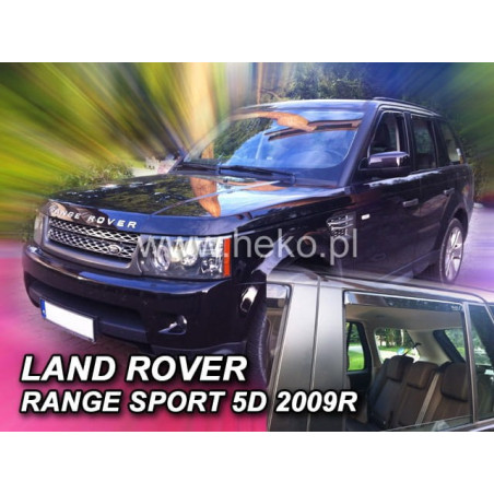 LAND ROVER RANGE ROVER SPORT I 5D FAIRINGS (REAR DEFLECTORS AS A SET) 2005-2012
