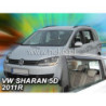 VOLKSWAGEN SHARAN FAIRINGS (REAR DEFLECTORS AS A SET) 2010