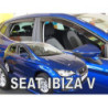 SEAT IBIZA V 5D 2017- DEFLECTORS (REAR DEFLECTORS AS A SET)