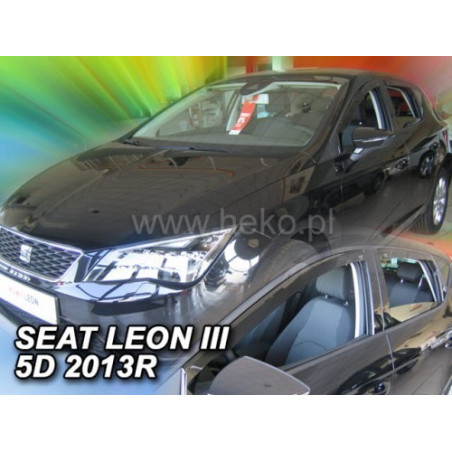 CARENADOS SEAT LEON III 5D (DEFLECTORES POSTERIORES EN CONJUNTO) 2013_2010