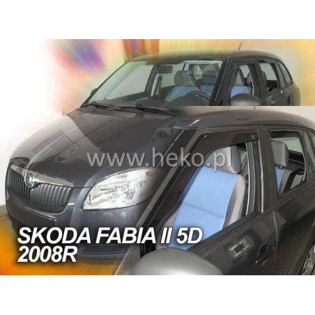 CARENADOS SKODA FABIA II 5D (DEFLECTORES POSTERIORES EN CONJUNTO) COMBI 2008_2015