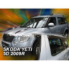 CARENADOS SKODA YETI 5D (DEFLECTORES POSTERIORES EN CONJUNTO) 2009 (SÓLO DEFLECTORES FRONTALES)