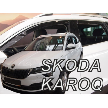 CARENADOS SKODA KAROQ 5D 2017- (DEFLECTORES POSTERIORES EN CONJUNTO)