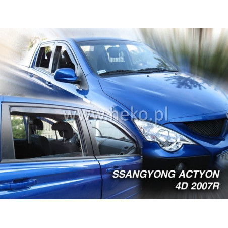 CARENADOS SSANGYONG ACTYON | ACTYON SPORTS 4D 2006 (SÓLO DEFLECTORES FRONTALES)