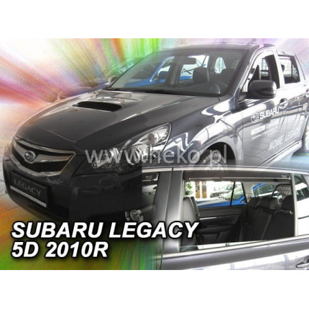 SUBARU LEGACY BM|BR 5D FAIRINGS (REAR DEFLECTORS AS A SET) COMBI 2009