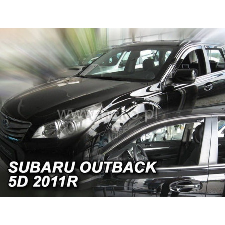 SUBARU OUTBACK (IV) 5D FAIRINGS 2009_2014 (FRONT DEFLECTORS ONLY)