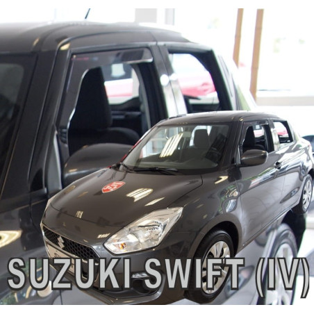 SUZUKI SWIFT IV 5D DEFLECTORS 2017-(FRONT DEFLECTORS ONLY)