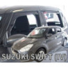 SUZUKI SWIFT IV 5D 2017 DEFLECTORS (REAR DEFLECTORS AS A SET)