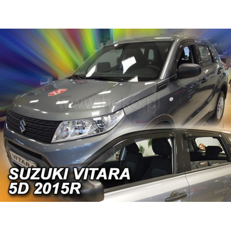 SUZUKI VITARA II 5D 2014- DEFLECTORS (REAR DEFLECTORS AS A SET)