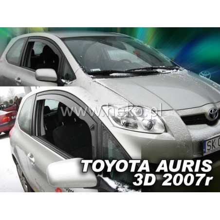TOYOTA AURIS I 3D 2007 FAIRINGS (FRONT DEFLECTORS ONLY)
