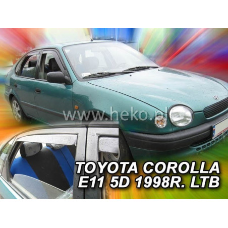 TOYOTA COROLLA E 11 5D FAIRINGS (REAR DEFLECTORS ASSEMBLY) 1997_2001