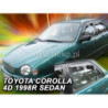 TOYOTA COROLLA E 11 4D FAIRINGS (REAR DEFLECTORS IN SET) SEDAN 1997_2001