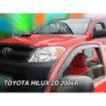TOYOTA HILUX VII 2D 2006_2015 FAIRINGS (ONLY FRONT DEFLECTORS)