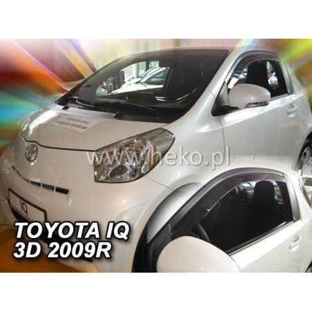 TOYOTA IQ 3D 2009 FAIRINGS (ONLY FRONT DEFLECTORS)