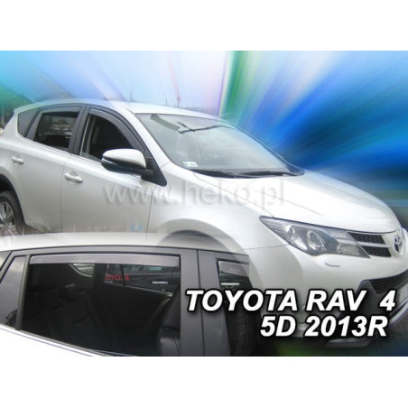 TOYOTA RAV4 IV 5D FAIRINGS (REAR DEFLECTORS IN SET) 2012_2019