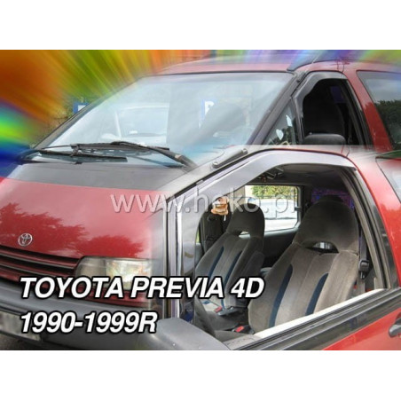 TOYOTA PREVIA 3|4D FAIRINGS (STUCK ON FRAME) (ONLY FRONT DEFLECTORS) 1990_1999