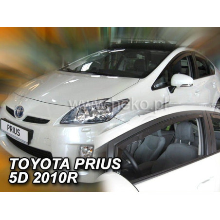 FAIRINGS TOYOTA PRIUS III ZVW30 5D 2010_2015 (ONLY FRONT DEFLECTORS)