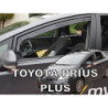 DEFLECTORS TOYOTA PRIUS PLUS 5D 2011- (ONLY FRONT DEFLECTORS)
