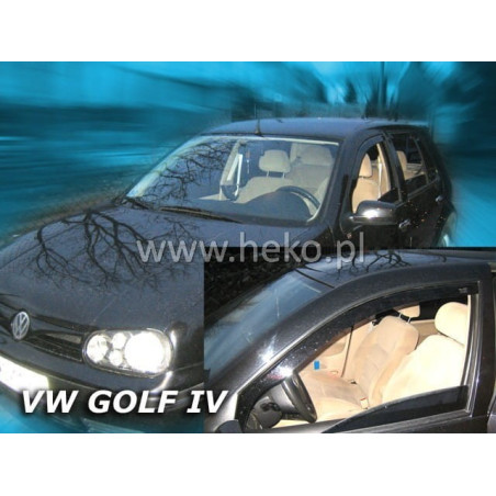 FAIRINGS VOLKSWAGEN GOLF IV 5D 1997_2004 (ONLY FRONT DEFLECTORS)