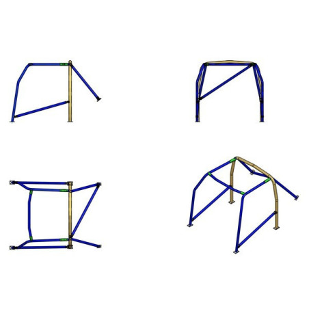 JAULA ANTIVUELCO SPARCO 00723185