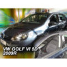VOLKSWAGEN GOLF VI 5D 2008-2012 FAIRINGS (ONLY FRONT DEFLECTORS)