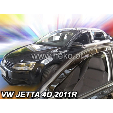 VOLKSWAGEN JETTA 4D SEDAN 2011 FAIRINGS (ONLY FRONT DEFLECTORS)