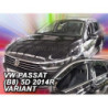 VOLKSWAGEN PASSAT B8 5D 2014- VARIANT DEFLECTORS (REAR DEFLECTORS AS A SET)