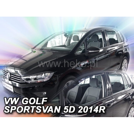 VOLKSWAGEN GOLF SPORTSVAN 5D FAIRINGS (REAR DEFLECTORS ASSEMBLY) 2014