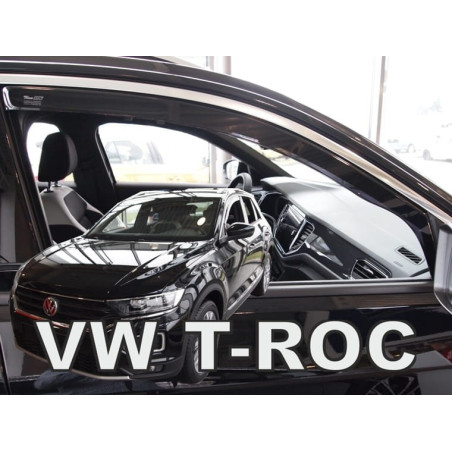 DEFLECTORS VOLKSWAGEN T-ROC 5D 2017-(ONLY FRONT DEFLECTORS)