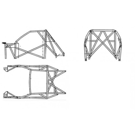 SPARCO ROLL CAGE 00753031S