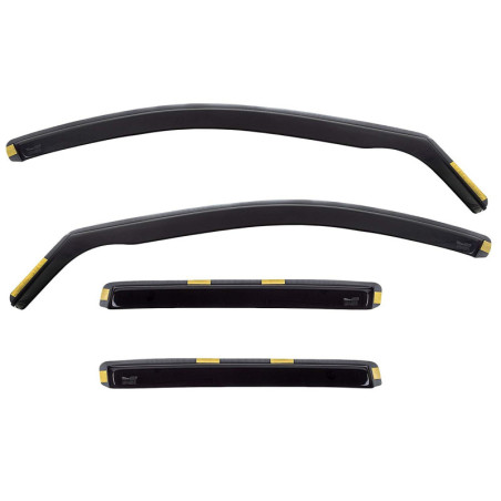 VOLVO XC 90 5D FAIRINGS (REAR DEFLECTORS IN SET) 2003_2015