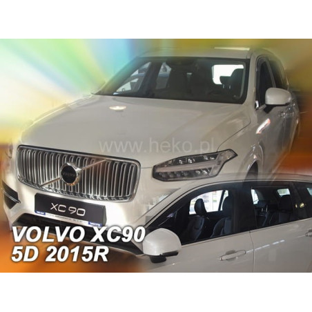 VOLVO XC 90 5D 2015- DEFLECTORS (REAR DEFLECTORS AS A SET)