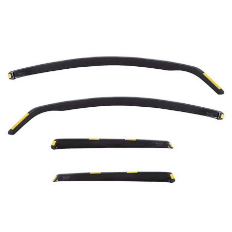 VOLVO V50 5D KOMBI FAIRINGS (REAR DEFLECTORS AS A SET) 2004