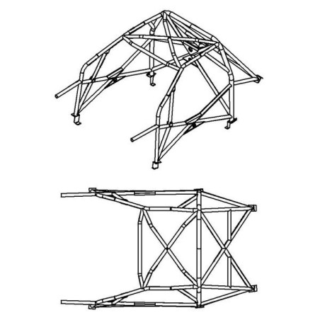 JAULA ANTIVUELCO SPARCO 00753089S