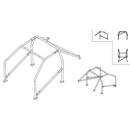 SPARCO ROLL CAGE 00723191