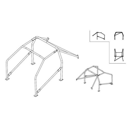 JAULA ANTIVUELCO SPARCO 00723192