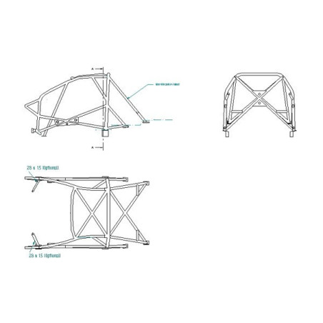 SPARCO ROLL CAGE 00753059S