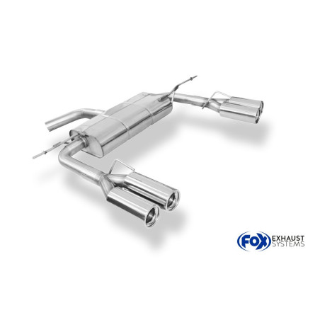 EXHAUST PIPE FOX VW190045-070