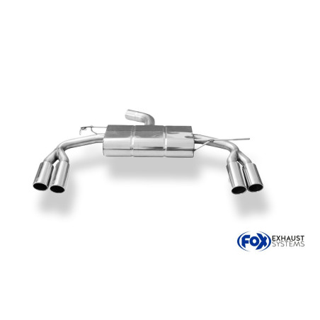 EXHAUST PIPE FOX VW101005-130