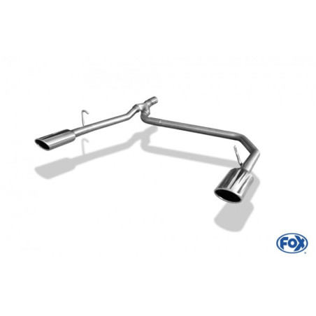 EXHAUST PIPE FOX MB020020-345