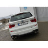 BMW X3 F25 - 35I/ 35D SILENCIOSO TRASERO - 2X90 TIPO 17 RIGHT/LE