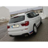 BMW X3 F25 - 35I/ 35D SILENCIOSO TRASERO - 2X90 TIPO 17 RIGHT/LE