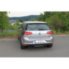 VW GOLF VII WITH RIGID REAR AXLE SILENCIOSO TRASERO ON LEFT SIDE
