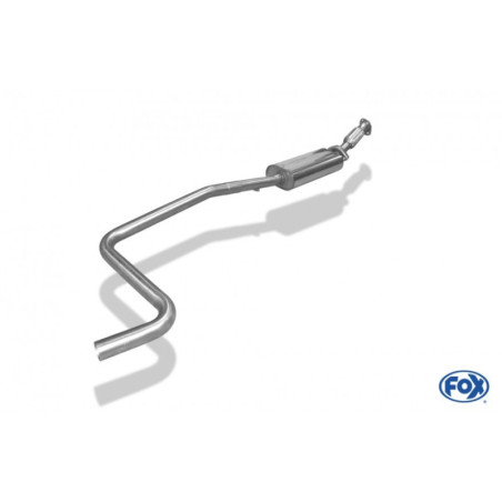 FOX EXHAUST PIPE FO013010-VSD