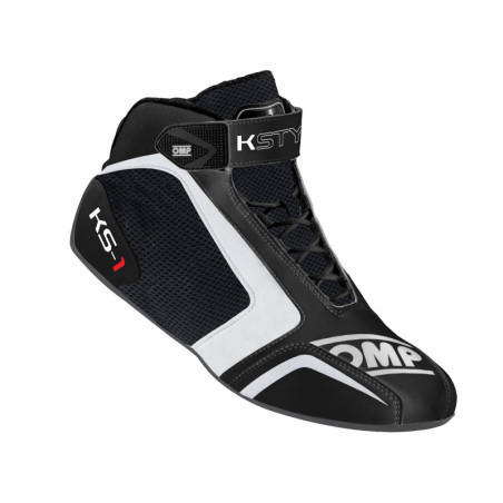 KS-1 BOTINES NEGRO/BLANCO TALLA 34