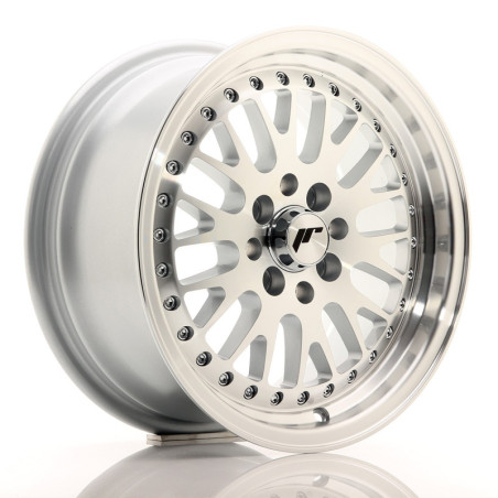 LLANTA JAPAN RACING JR10 15''X7 ET 30 4X100 4X108 CB 74,1 SILVER