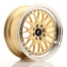 JAPAN RACING JR10 16X7 ET 30 4X100 4X108 CB 67.1 GOLD RIM