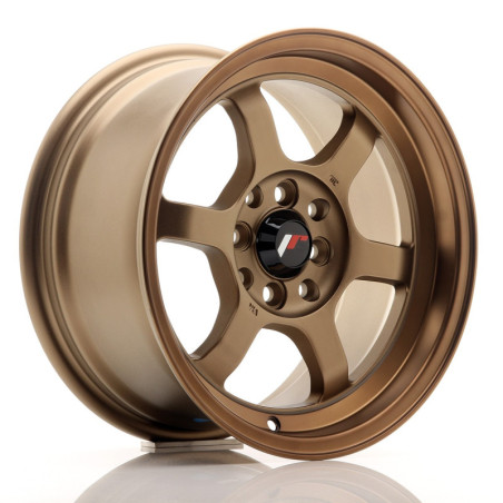 LLANTA JAPAN RACING JR12 15''X7,5 ET 26 4X108 4X100 CB 73,1 BRONZE